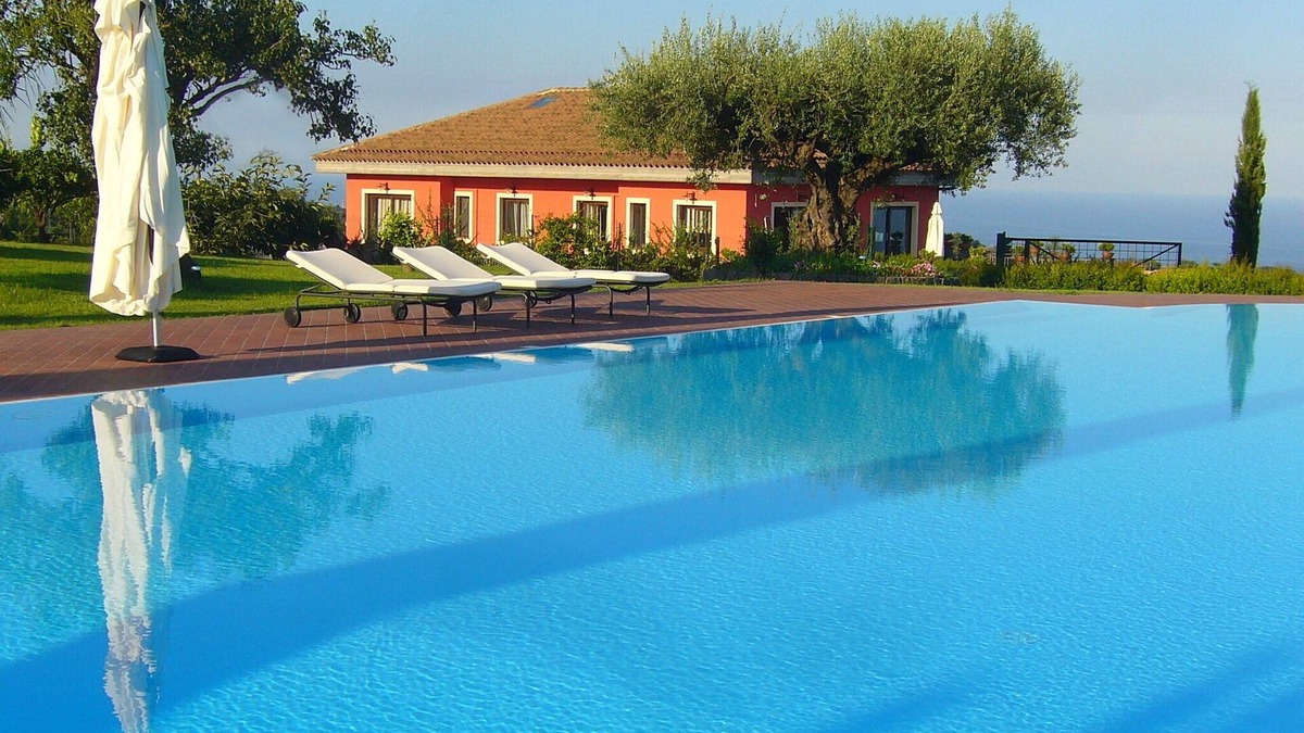 Santa Venerina Apartment | Villa Etnamare with Infinity pool - Apartment Gelsomino