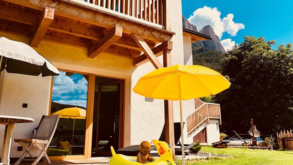 Siusi Apartment | Villa Fichtenheim in the Seis am Schlern holiday paradise