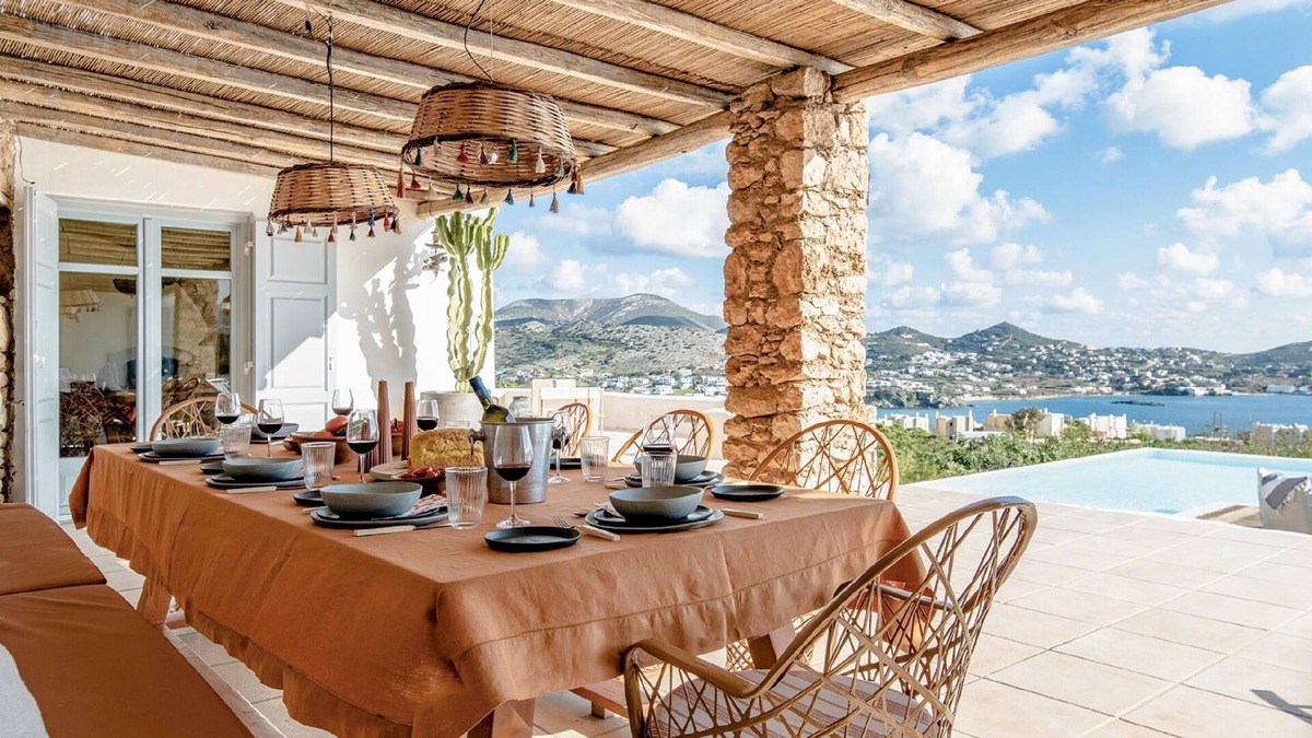 Finikas Villa | Villa Finikas with infinity pool