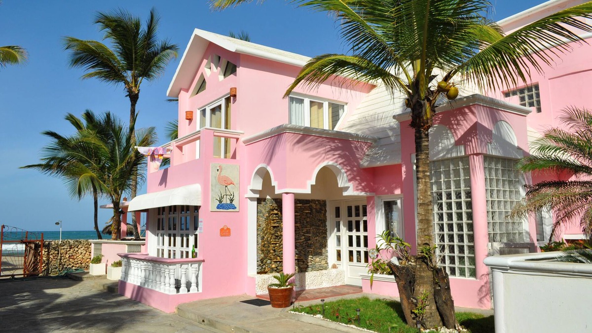 Cabarete Villa | Villa Flamingo; Sleeps 8; not 10,Waterfall, Oceanfront Pool, Hot Tub