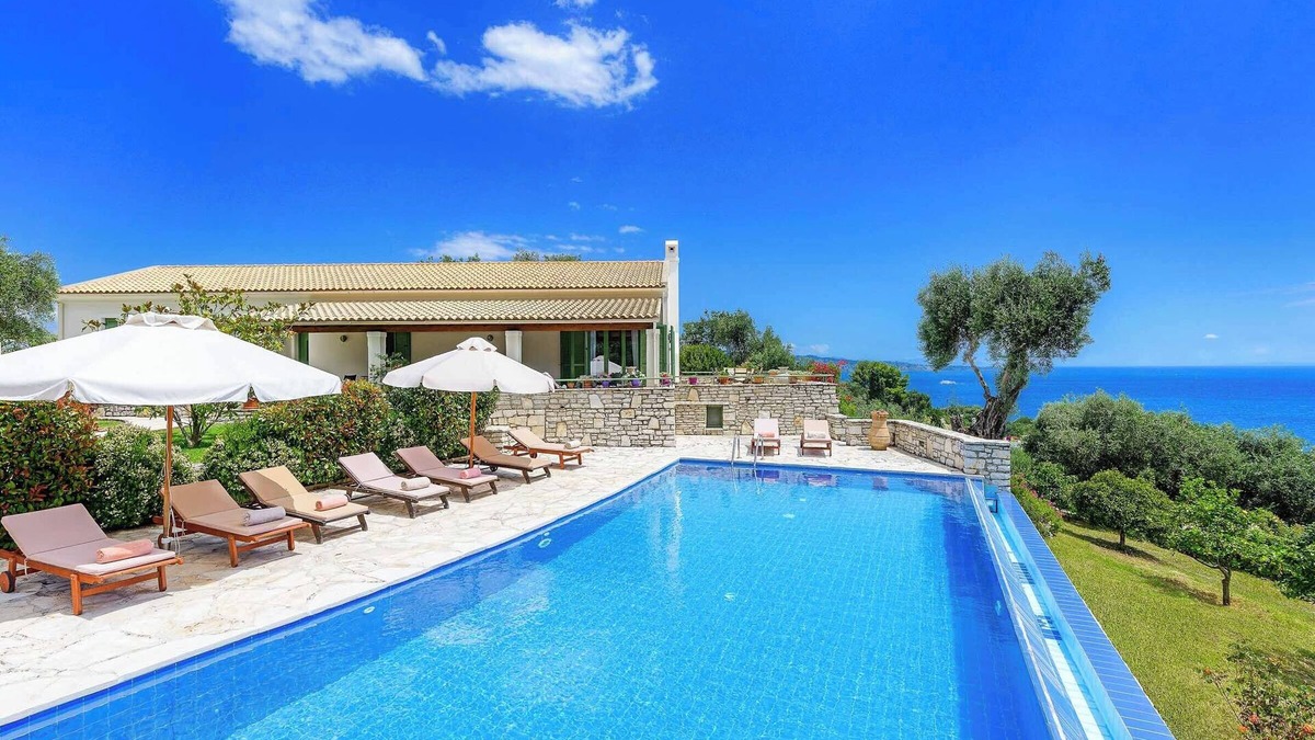 Kalami Villa | Villa Fonesei - Private Infinity Pool with Uninterrupted Sea Views From Hillside