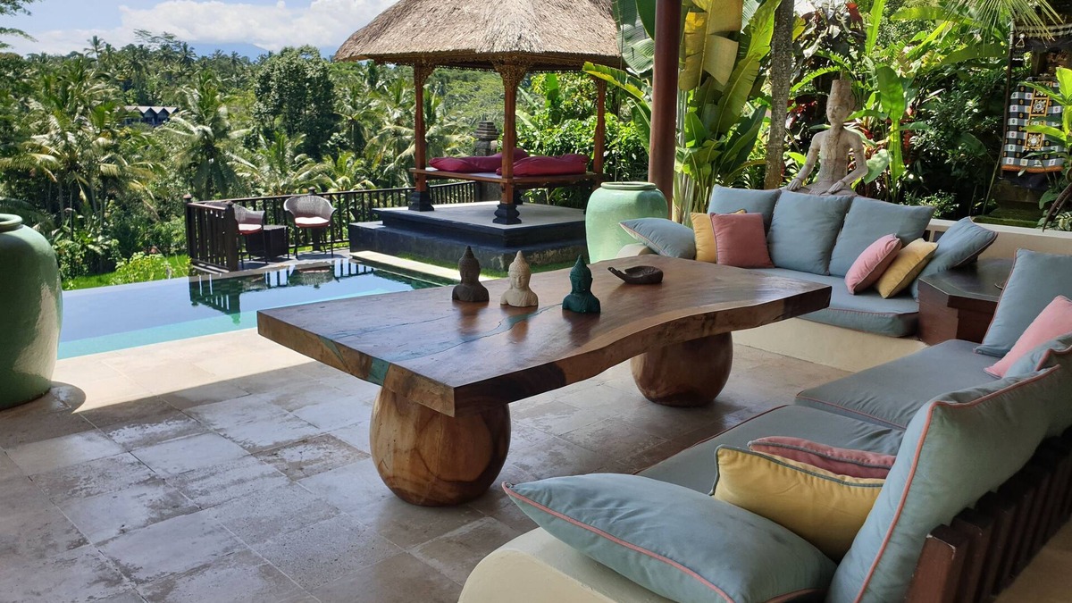 Melayang Villa | Villa Gajah Ubud -Superb private villa in the middle of the rice fields - 4 bedrooms