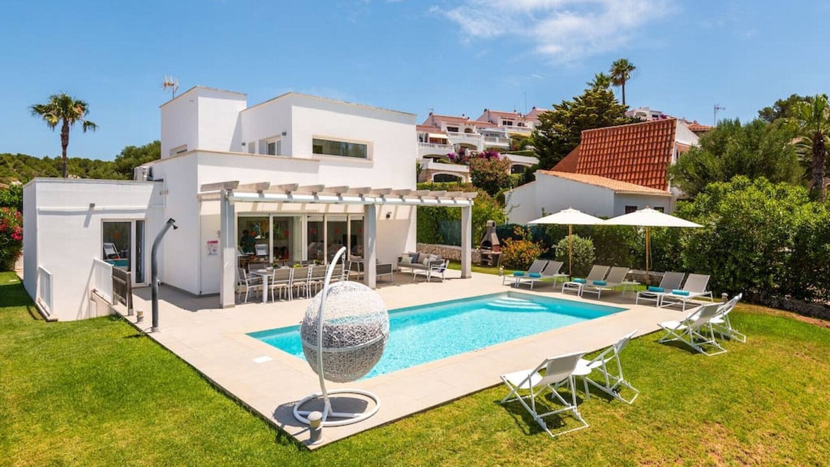 Sant Jaume Mediterrani Villa | Villa Galerna · ❤️Villa Galerna❤️Modern villa with private pool, free AC & WiFi
