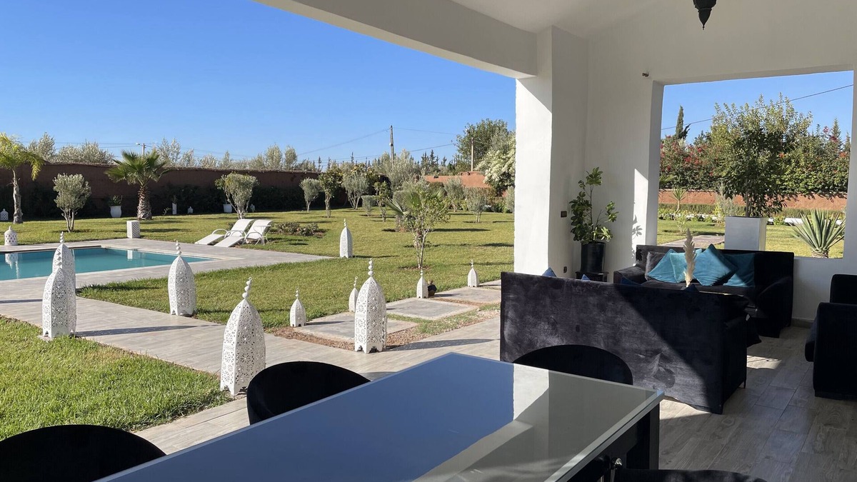 Ait Hamid Villa | VILLA GHALIBA, superb modern villa at 15 mns from Marrakech