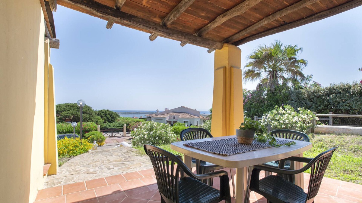 Punta De Su Turrione Villa | Villa "Giada" with Sea View, Garden and Terrace