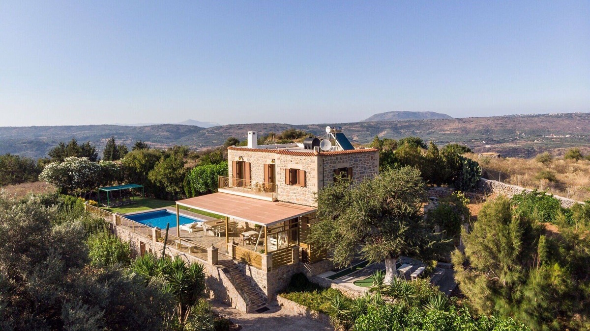 Embrosneros Villa | Villa Gianna - Vacation Villa rental with private pool in Crete
