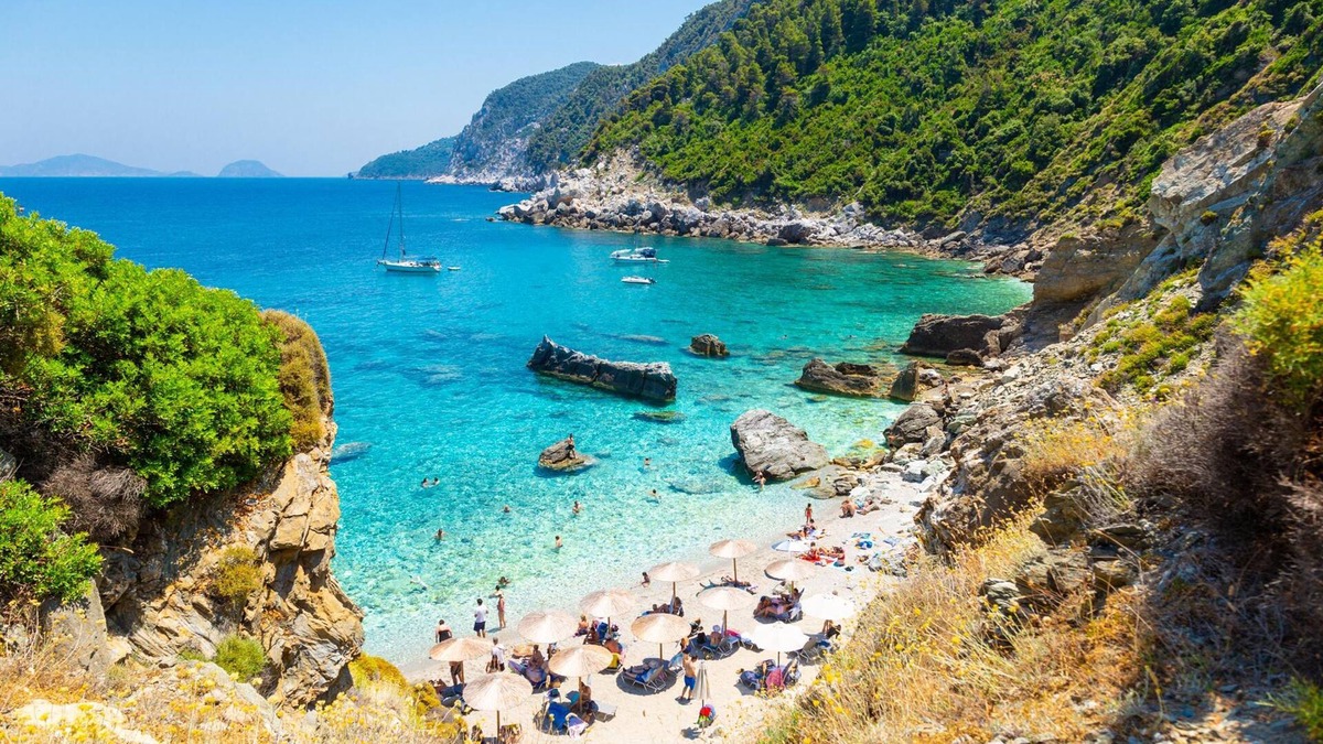 Skopelos Villa | Villa Glafki Large Private Pool Sea Views A C Wifi - 2829