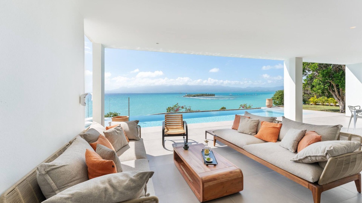 L'Houezel Villa | Villa Guacana, sea view in Le Gosier