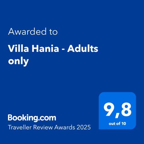 Side Bed & Breakfast | Villa Hania - Adults only