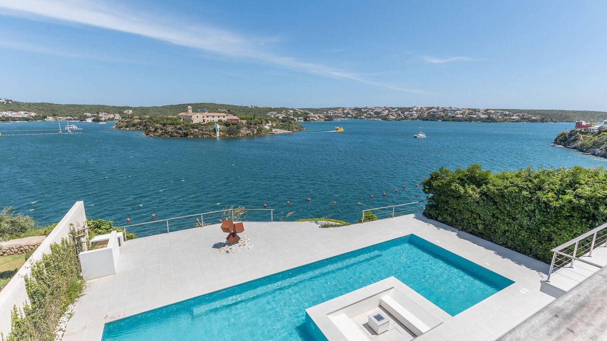 Es Castell Villa | Villa 'Hastinapura' with Sea Views, Private Pool and Wi-Fi