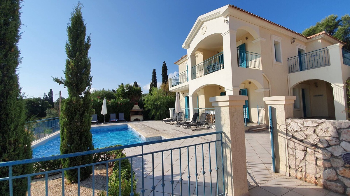 Kaligata Villa | Villa Helios - Fully equipped, countryside location, sea views, pool & BBQ