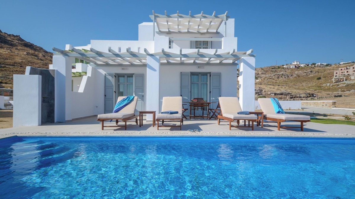 Mikri Vigla Villa | Villa HERON with Private pool for 6