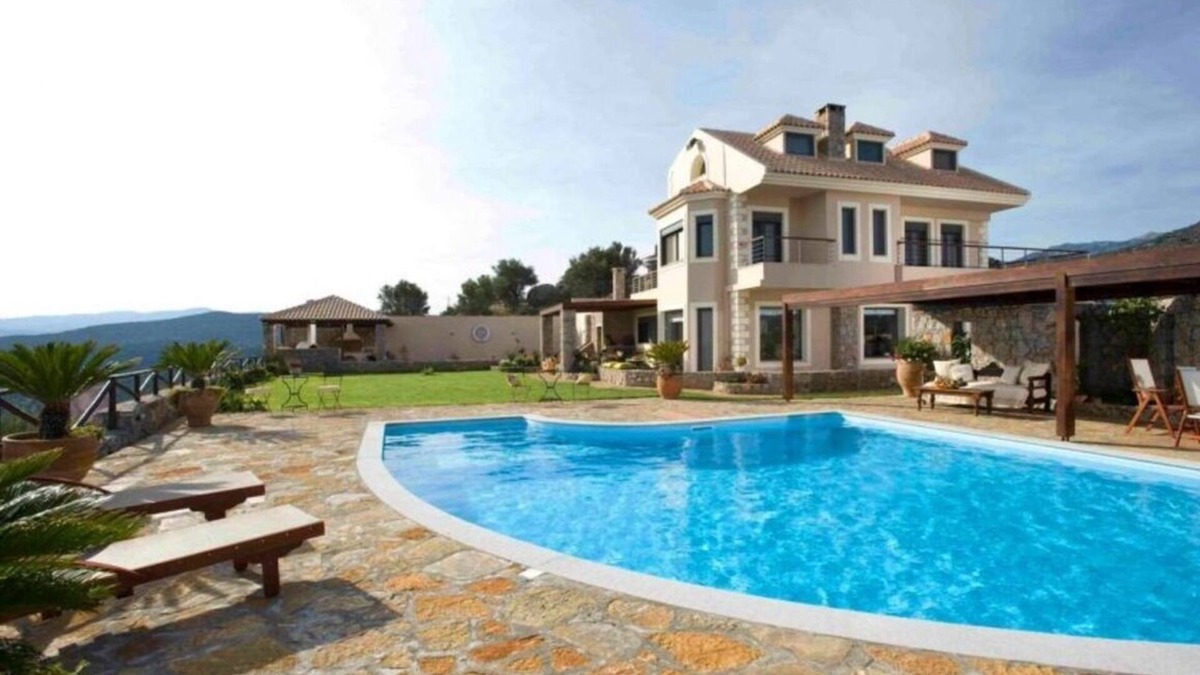 Agios Nikolaos Villa | Villa Hestia, Spacious Villa with panoramic sea view