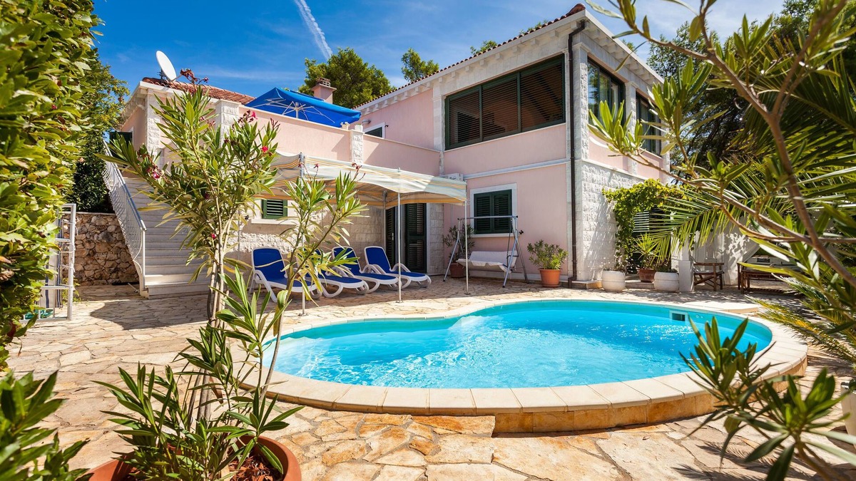 Vela Luka House | Villa Rosada (V4081-K1) - Vela Luka - island Korcula