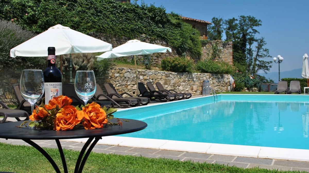Lucolena Apartment | Villa il Castellaccio #2 Chianti ,Tuscany apartment with swimming pools