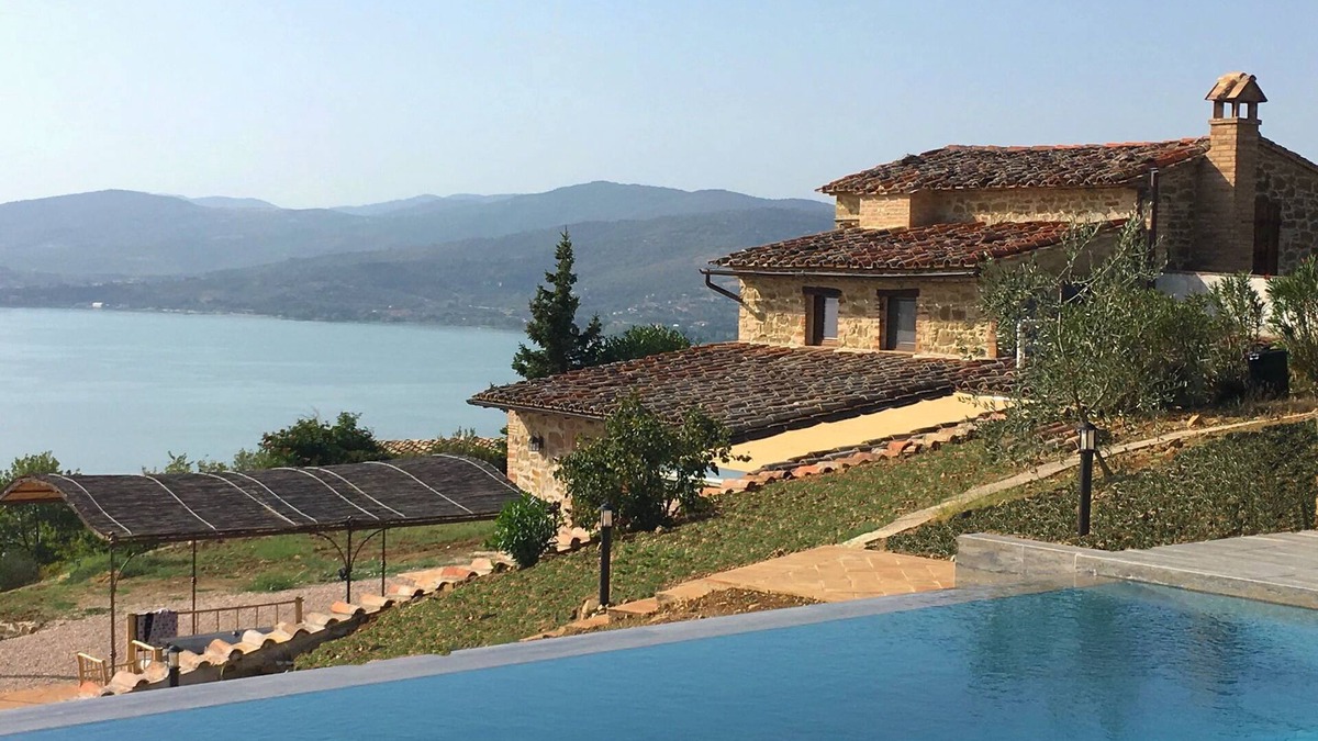 Monte del Lago Villa | Villa in Cortona with Private Pool