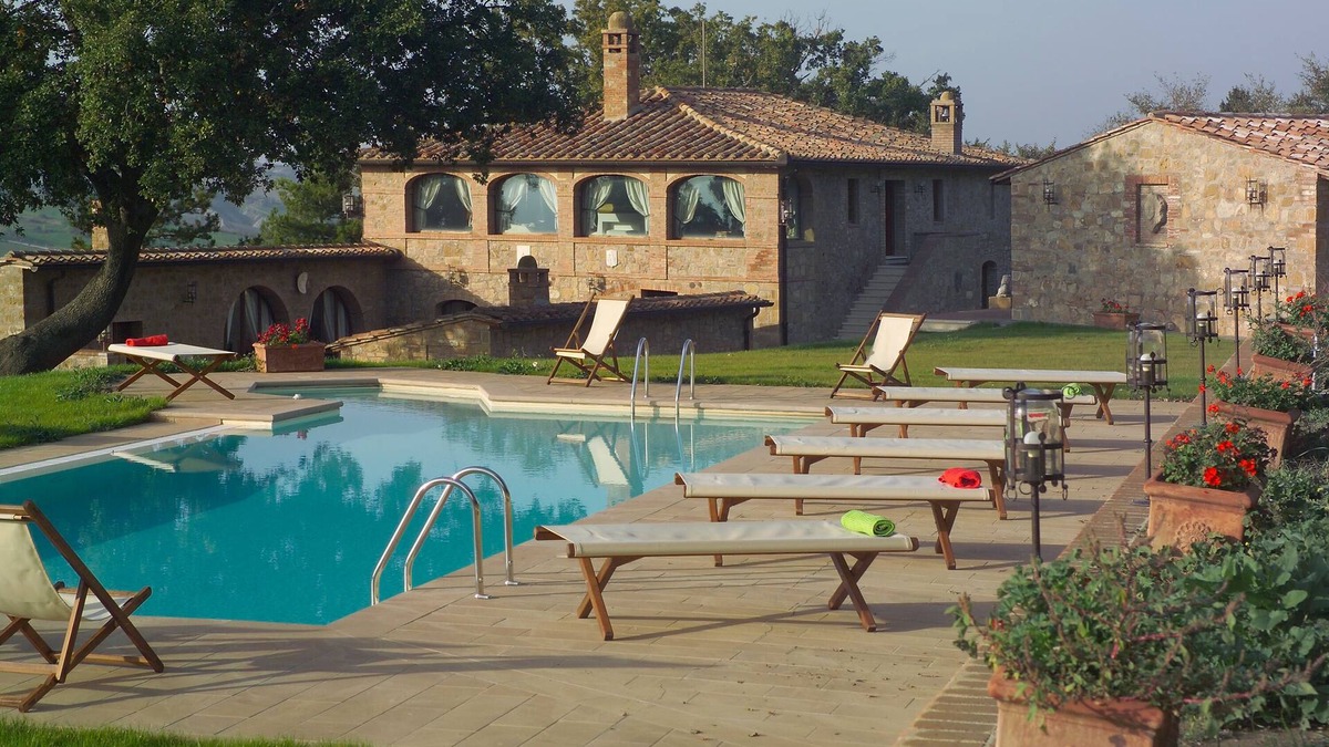 Pienza House | Villa in Monticchiello with pool,Airconditioning,BBQ,Garten,Table tennis,sleep14