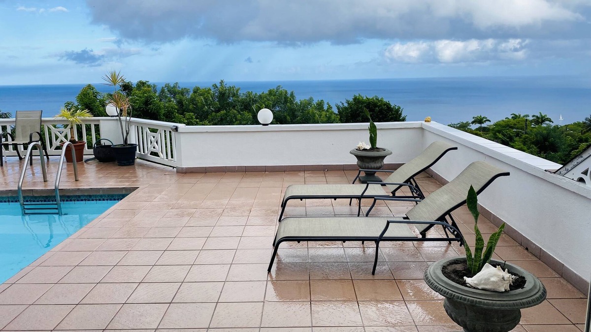 Woodlands Villa | Villa in Montserrat (Caribbean) with breathtaking sea views
