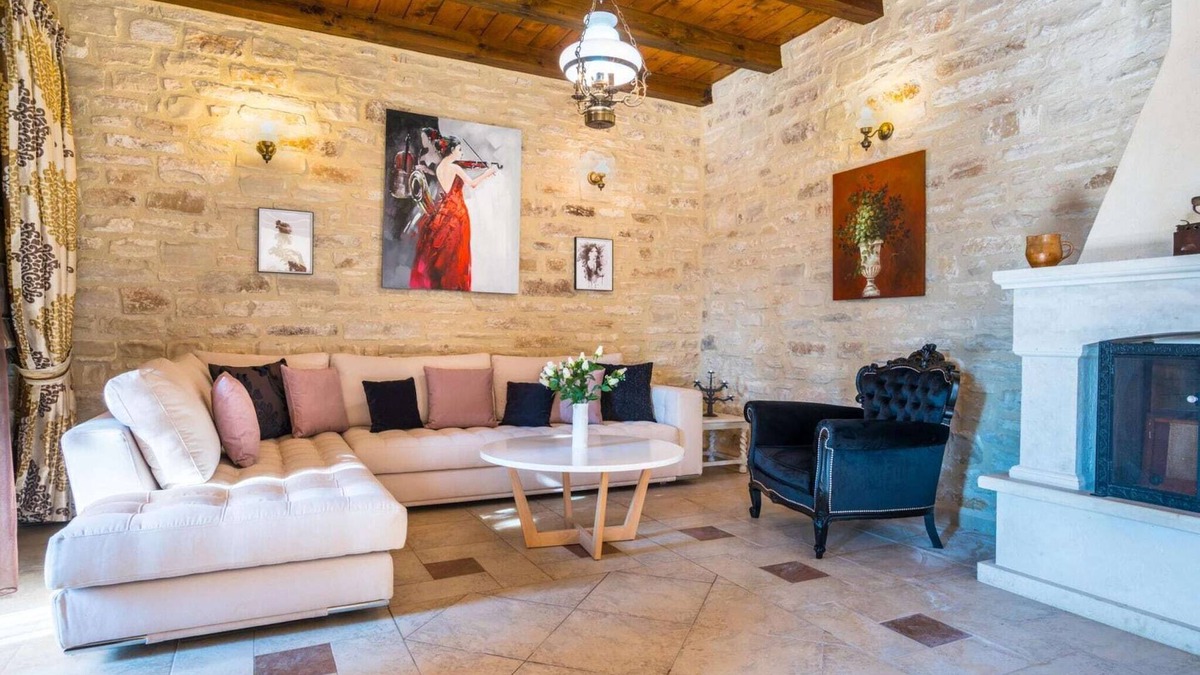 Asteri Villa | Villa in Rethymno with countryside view