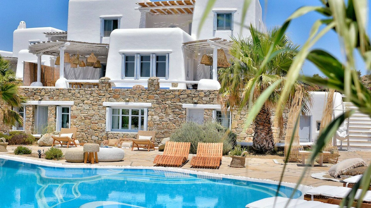 Platis Gialos Villa | Villa Ioli Sea View Private Pool