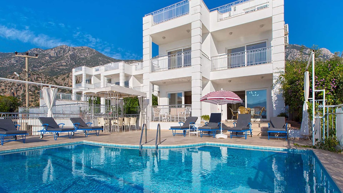 Kalkan Villa | Villa Juliet C - 4 bedroom villa overlooking the bay of Kalkan