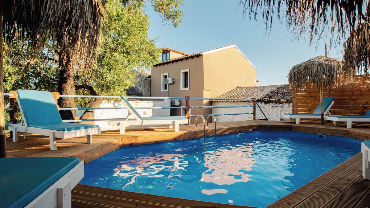 Korakades Villa | Villa Kalimoukos with Sea View, Wi-Fi and Air Conditioning
