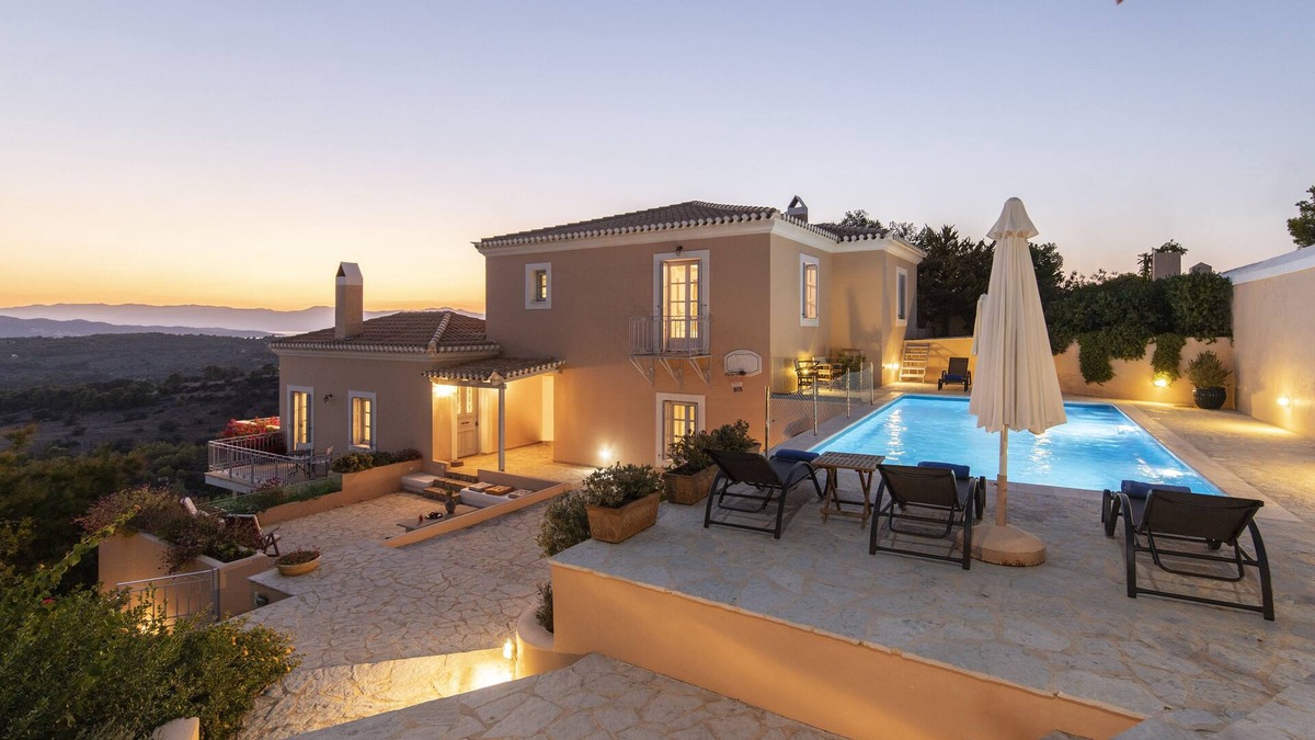 Agios Emilianos Villa | Villa Kallisti - A small paradise with the most magnificent view