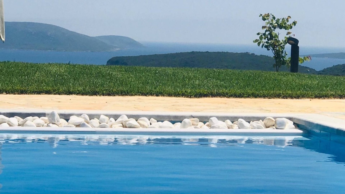 Pylos-Nestoras Villa | Villa Kamaria Luxury villa with private swimming pool, terraces, valley and sea views.