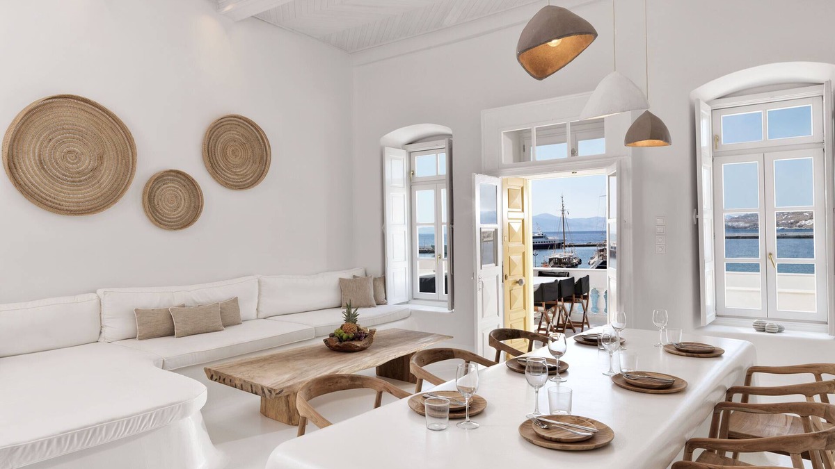 Mykonos Villa | Villa Kampani | Sea View Villa in Mykonos Town, most coveted location!