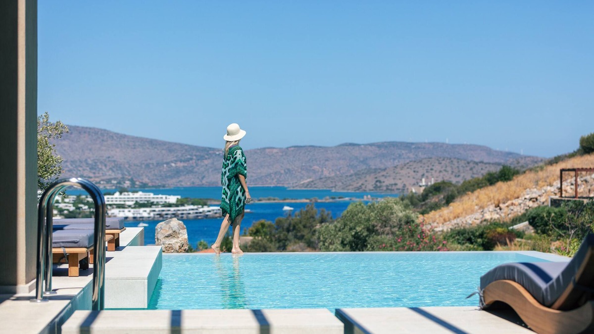 Elounda Villa | Villa Katy - sea vistas, heated pool, minimalist opulence, & serenity by etouri
