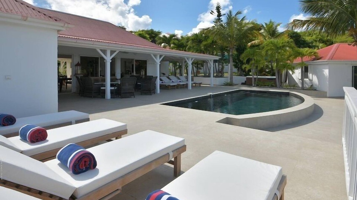 Saint-Jean Villa | Villa Kir Royal | Ocean Front - Located in Tropical Saint Jean with Private Pool