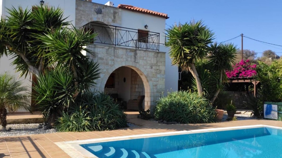 Kefalas Villa | Villa Kristina, Luxury villa, sea view, private pool, outdoor kitchen/living
