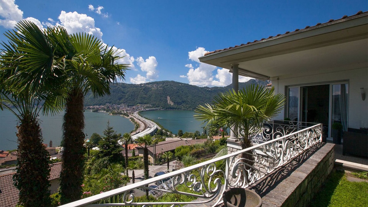 Bissone Villa | Villa Lago Lugano, Bissone, Switzerland