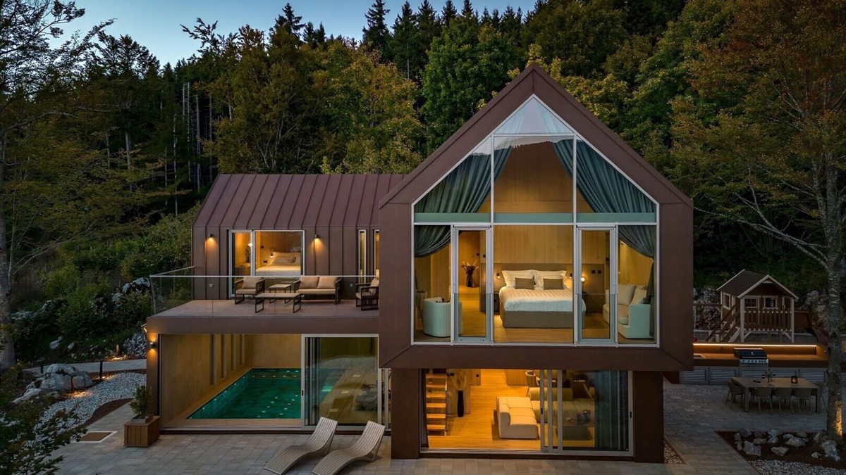 Mrkopalj Villa | Villa Luiv Chalet with heated indoor pool