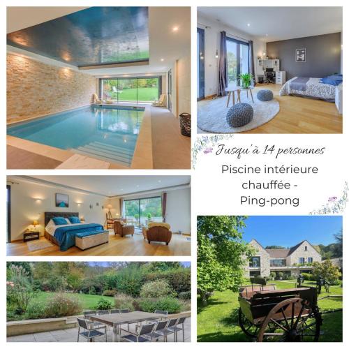 Chevreuse Villa | Villa Luxe vallée de Chevreuse - Piscine intérieure chauffée - 14 pers - Le relais des clefs