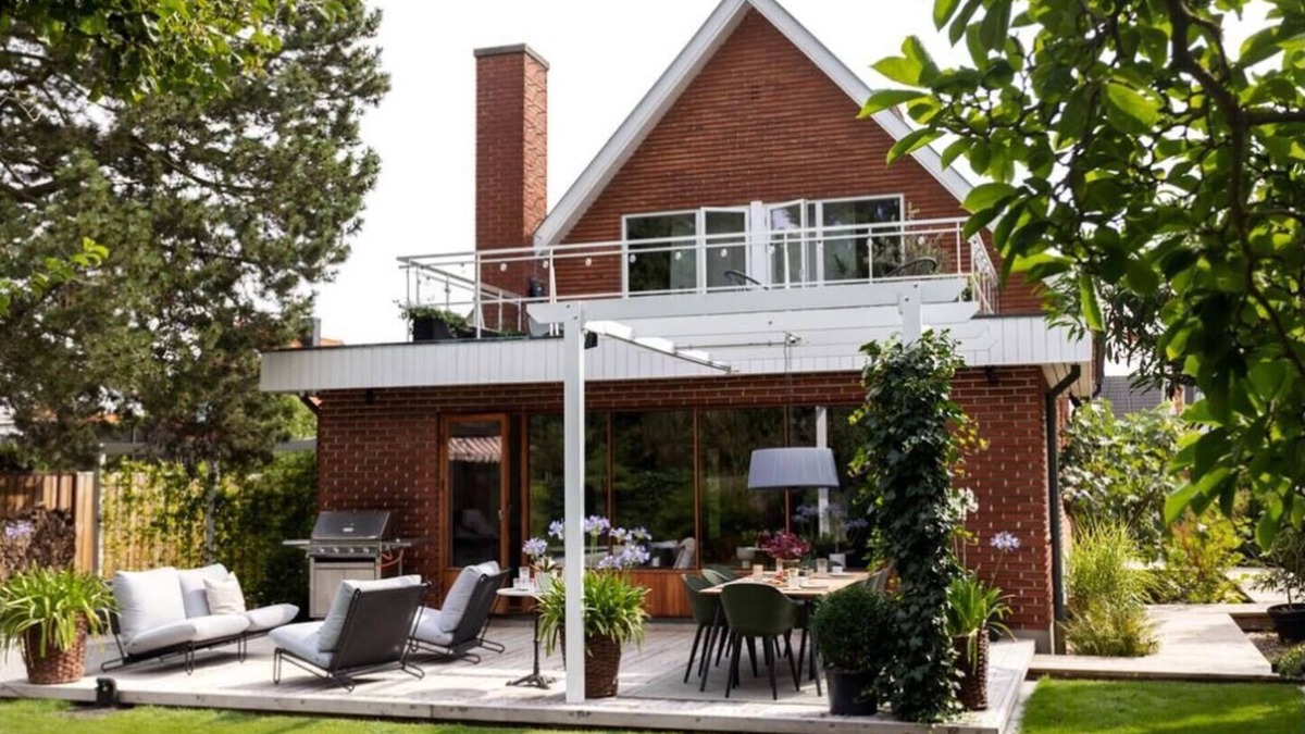 Limhamn Villa | Villa Magnolia Limhamn, retro design in the 60s with pool