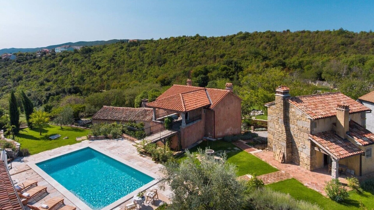 Gondolici Villa | Villa Malini with Pool, Sauna and Fenced Garden