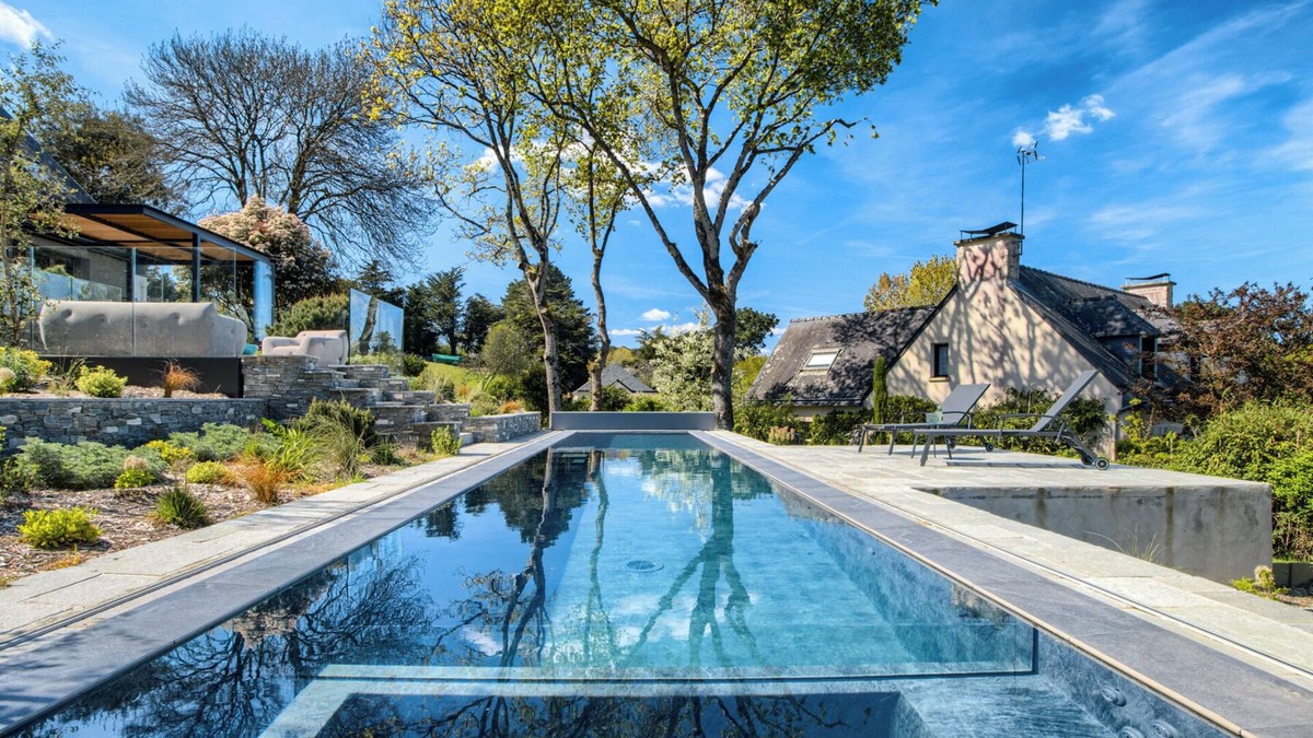 Baden House | Villa Mané - Piscine - Spa - Vue Imprenable - Terrasse
