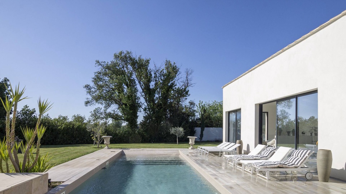 Saint-Martin-de-Crau Villa | Villa Marie en Provence - Great holiday house with great poolhouse