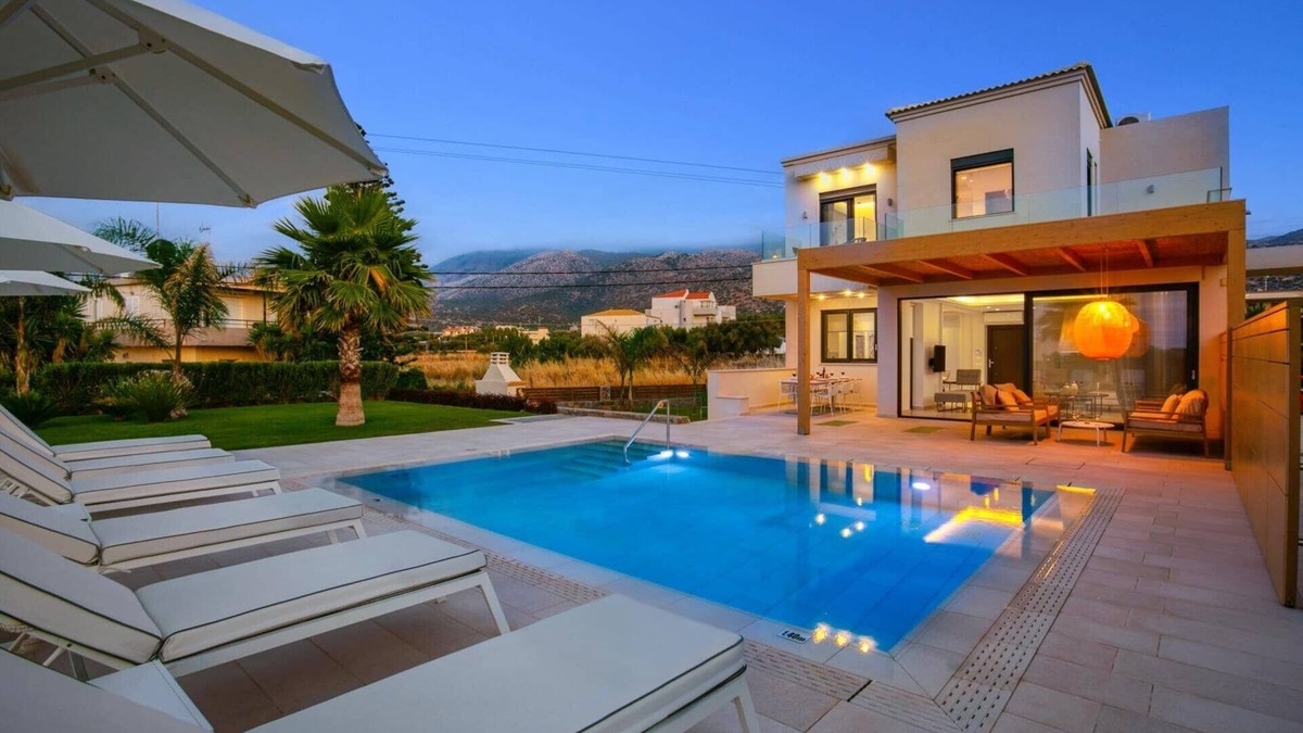 Malia Villa | Villa Mariba Blue by Villa Plus