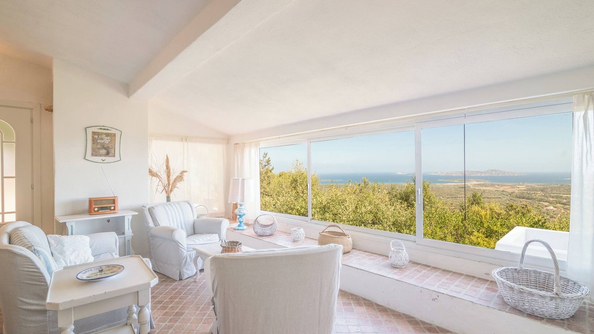 Sa Castangia Villa | Villa 'Marinela' with Sea View, Private Terrace and Wi-Fi