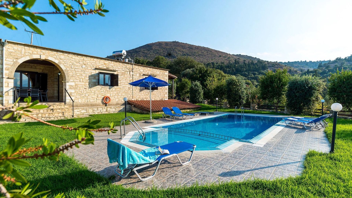 Maza Villa | Villa Maza, beautiful stone villa in traditional village Maza, Chania