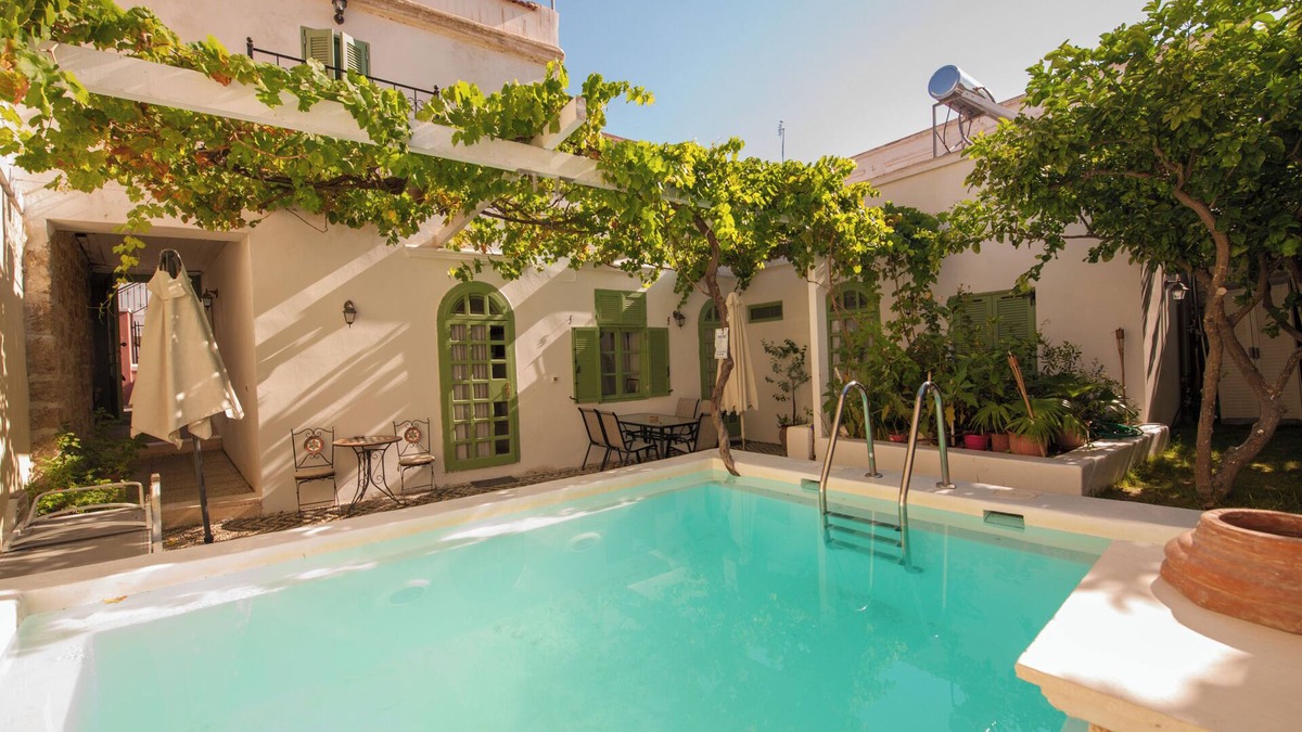 Rhodes Town Villa | Villa Mediterana Rhodes – Historic Retreat with Private Pool in the Town