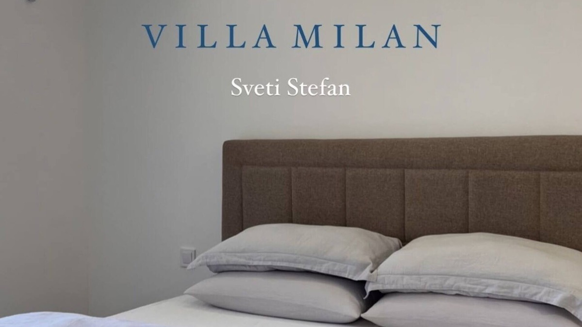 Sveti Stefan Villa | Villa Milan- 3 min. walk to the island of St. Stephen-organic food-breathtaking