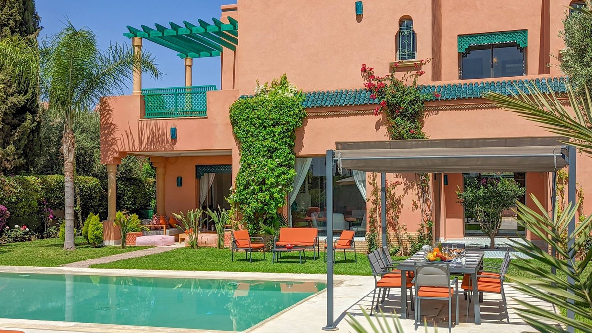 Zaouia Sidi Abdallah Ben Sassi Villa | Villa moderne et luxueuse à Marrakech.