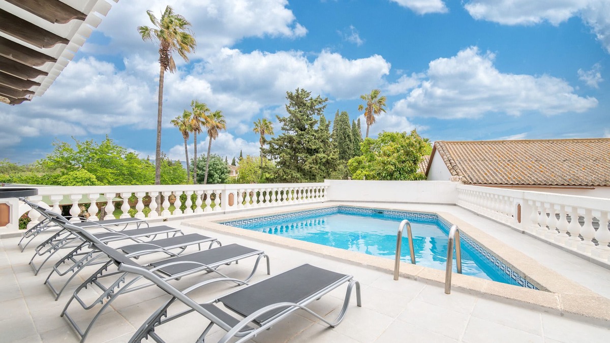 Son Sardina Villa | Villa "Moli dels Reis" very close to Palma with pool, tennis court, a/c and Wi-Fi