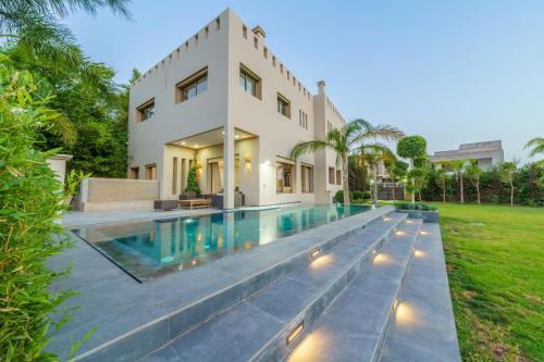 El Makina Villa | Villa Naciri en plein golf avec vue sur Atlas