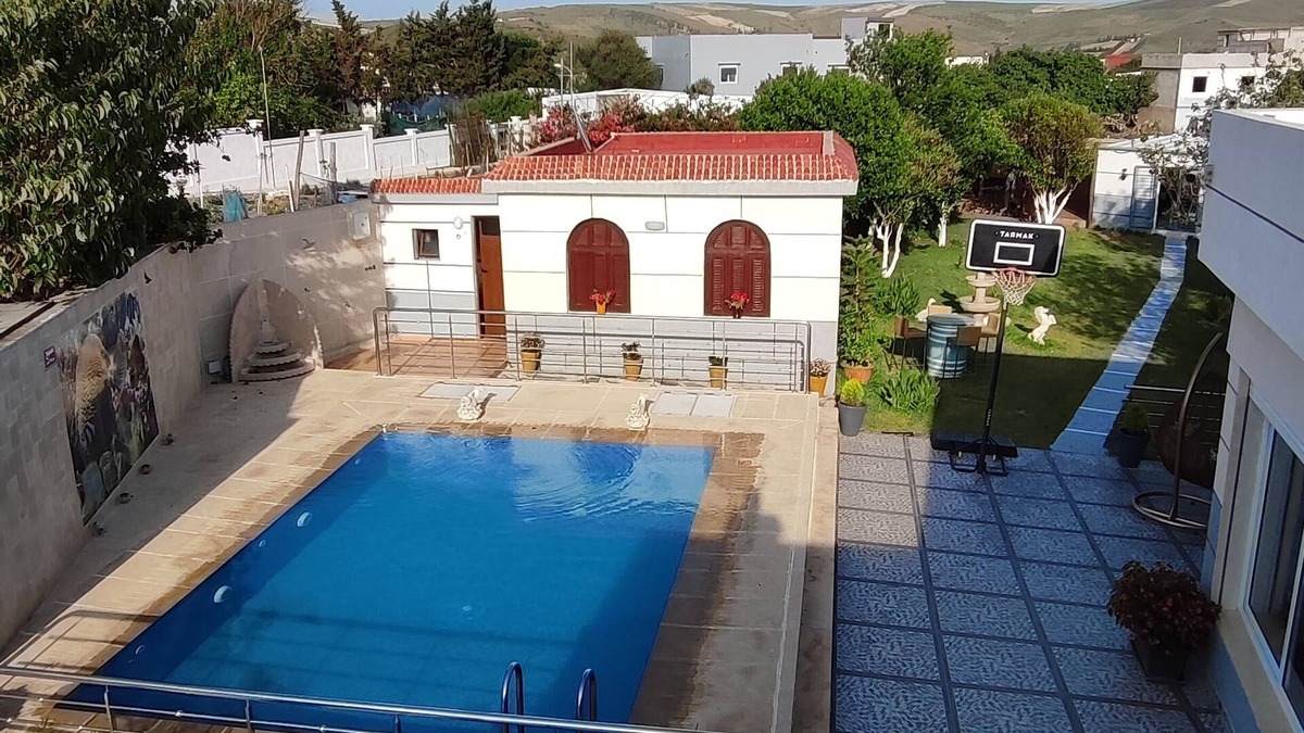 Larache Villa | Villa NAIMA LARACHE WITH SWIMMING POOL, located in a quiet area close to the beach.