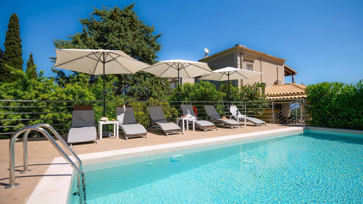 Gazatika Villa | Villa Natilia: Sunny pool, A/C, nice views