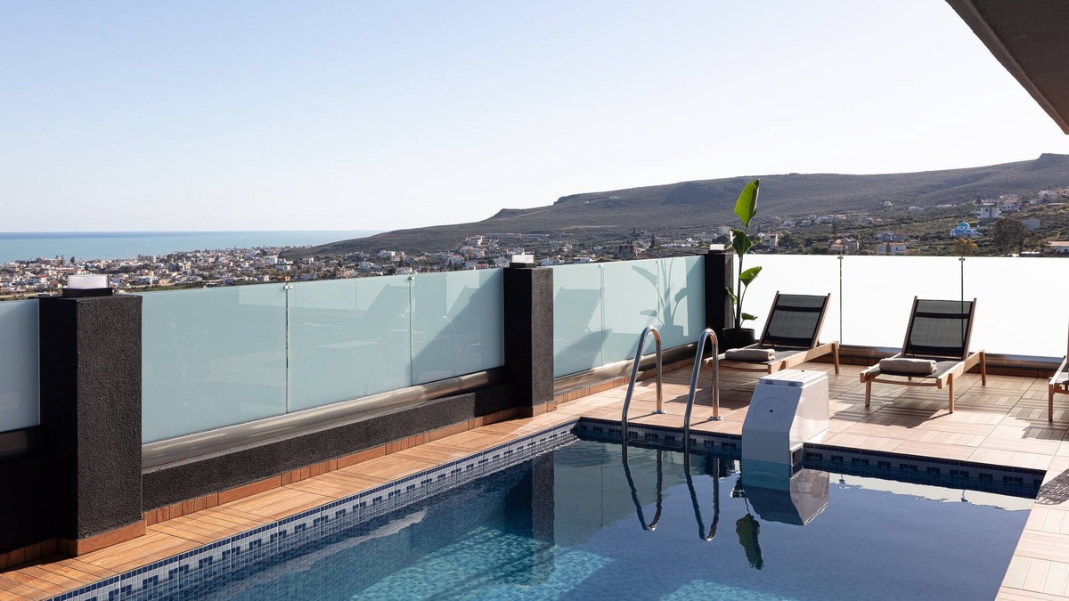 Vathianos Kampos Villa | Villa Nero with private pool